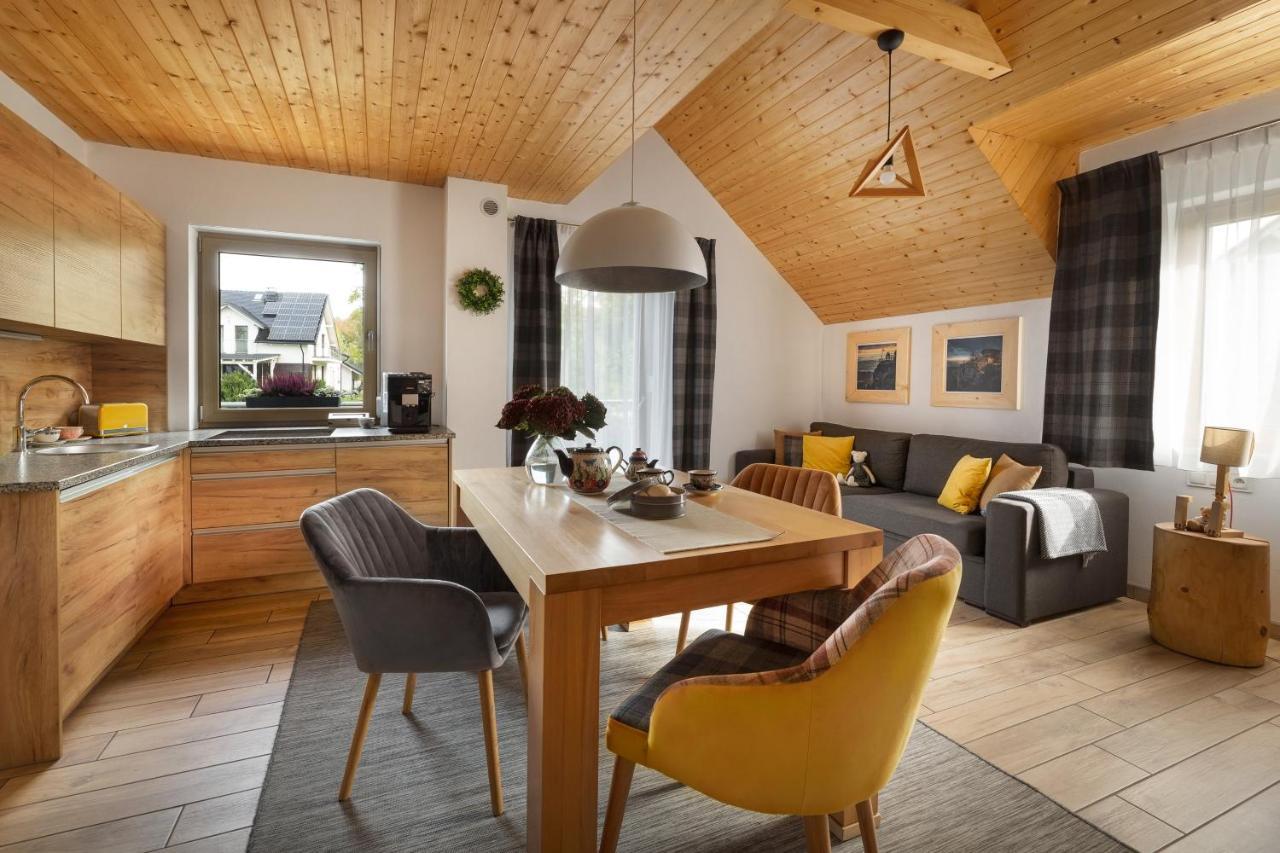 Apartamenty U Harrego II Przy Stawie Spa Klimatyzacja,Balkon,Sauna , Balia, Ogrod,Parking Кудова-Здрой Екстериор снимка