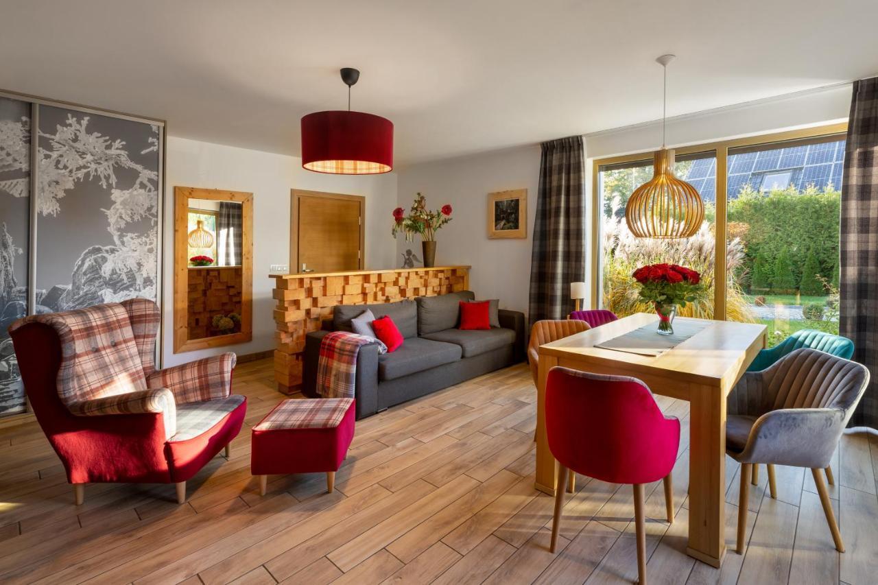 Apartamenty U Harrego II Przy Stawie Spa Klimatyzacja,Balkon,Sauna , Balia, Ogrod,Parking Кудова-Здрой Екстериор снимка