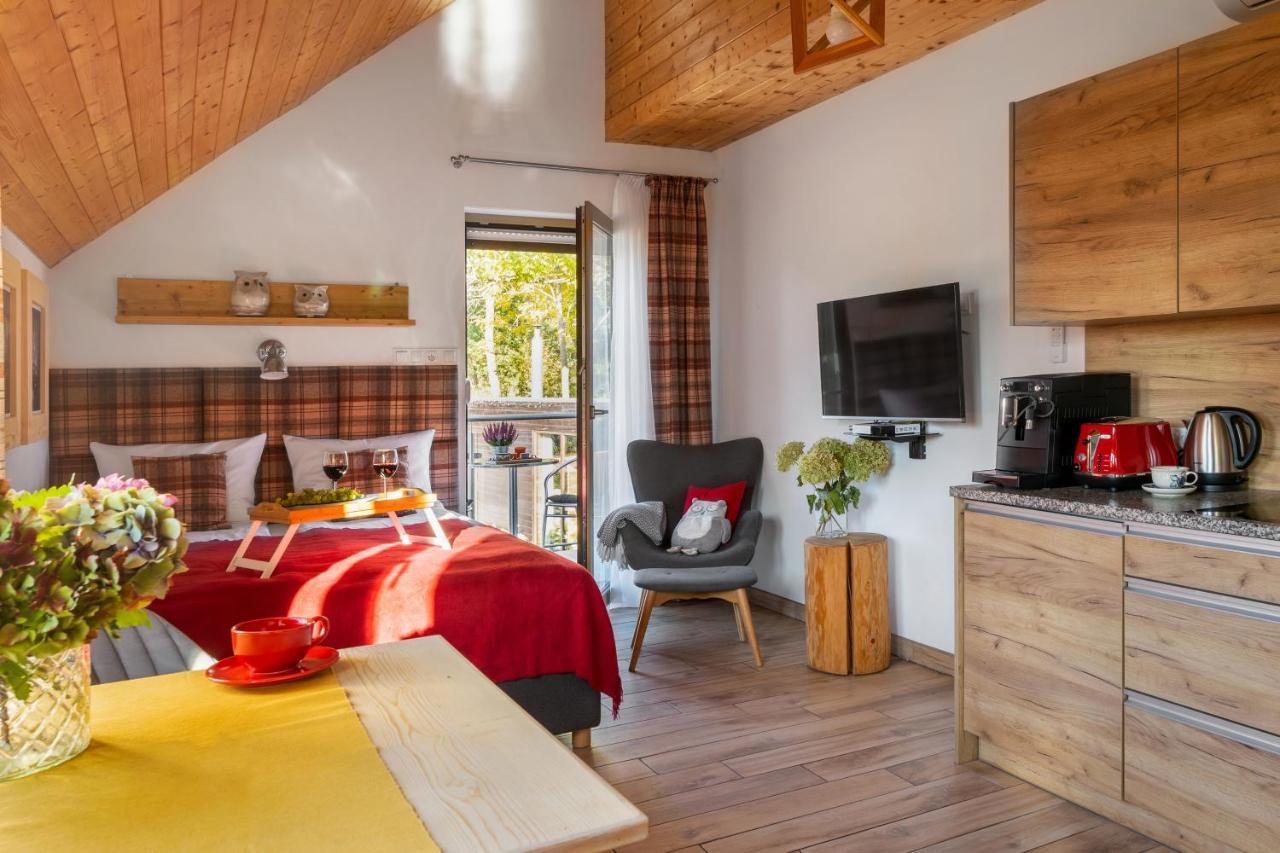 Apartamenty U Harrego II Przy Stawie Spa Klimatyzacja,Balkon,Sauna , Balia, Ogrod,Parking Кудова-Здрой Екстериор снимка