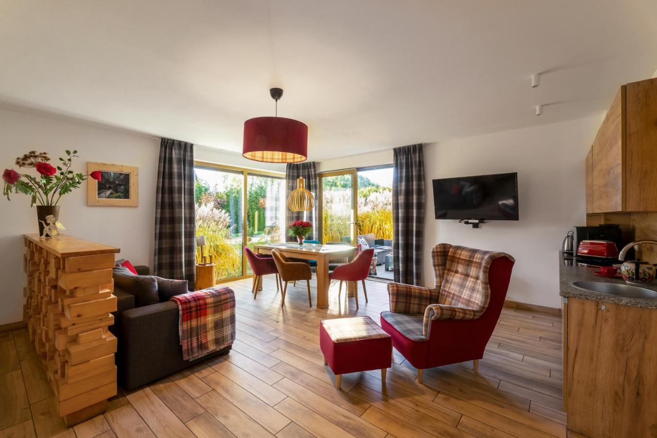 Apartamenty U Harrego II Przy Stawie Spa Klimatyzacja,Balkon,Sauna , Balia, Ogrod,Parking Кудова-Здрой Екстериор снимка